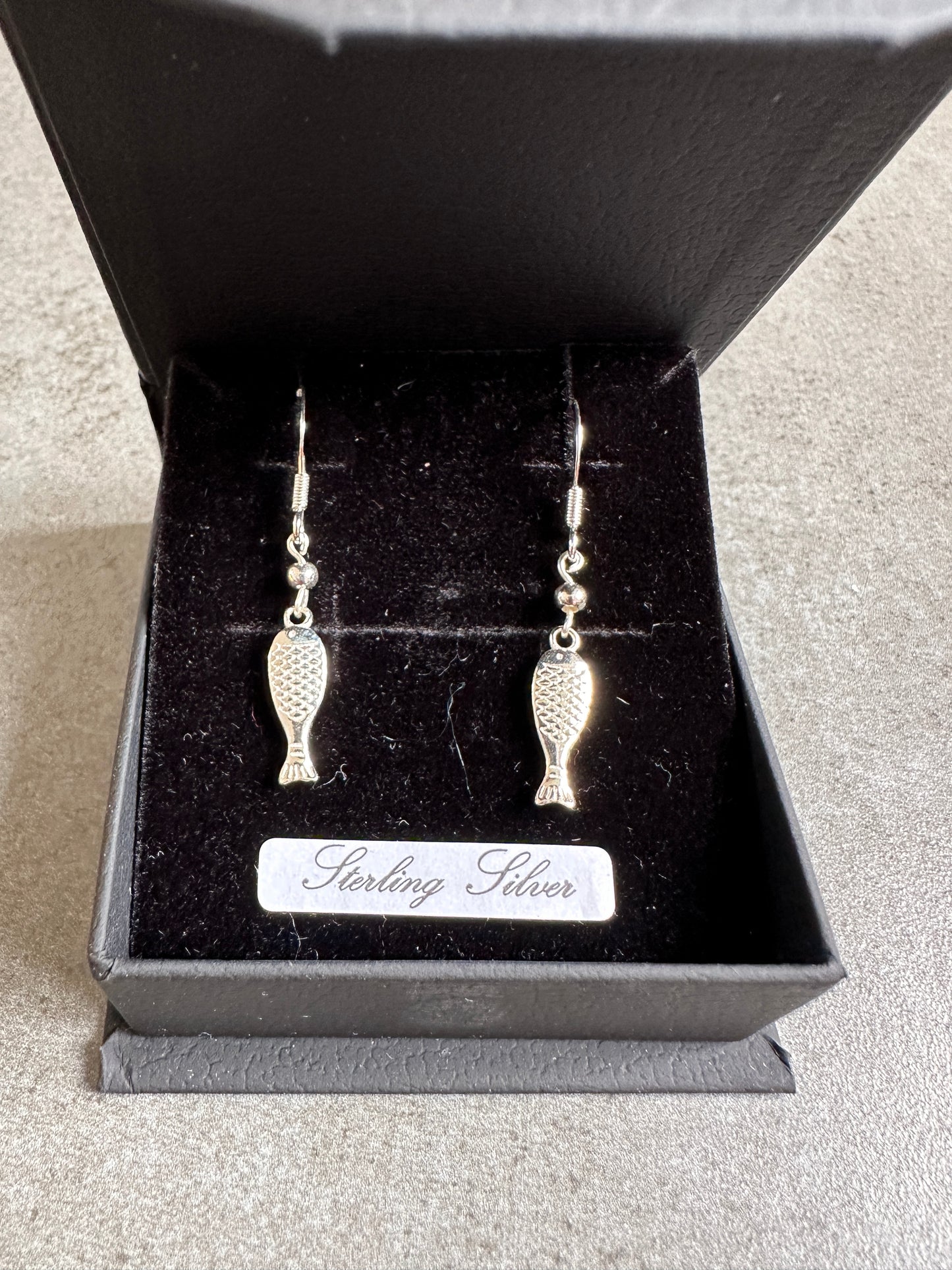 Sterling Silver Fish earrings